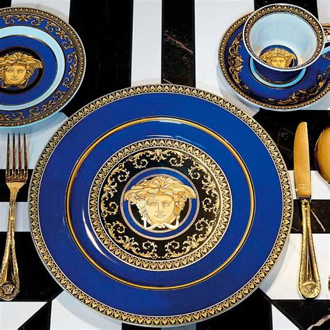 rosenthal versace medusa cup|gianni Versace dinner plate set.